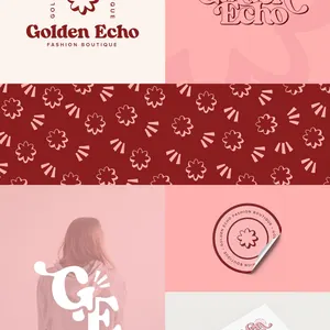 Custom Branding & Logo Design Package, Luxury Brand Identity, Creative Graphic Solutions, Professional Business Logo Maker, Canva Editable